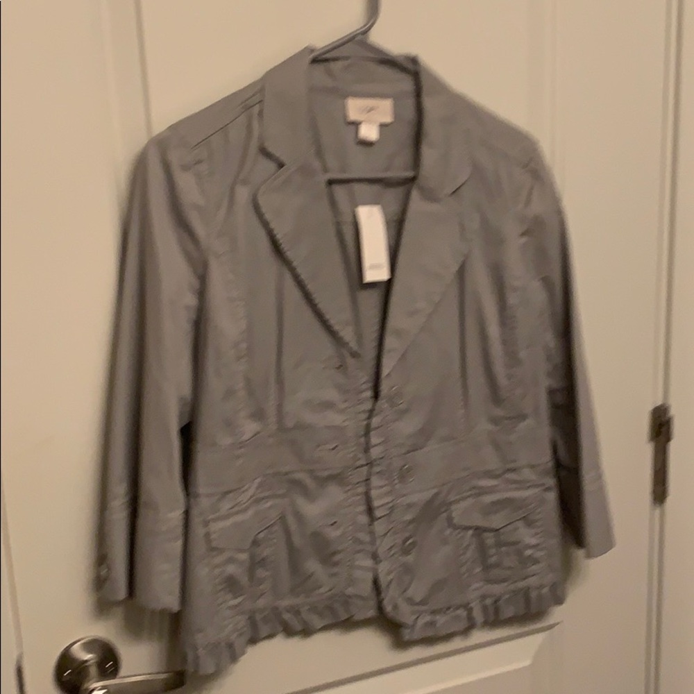NWT women’s grey blazer